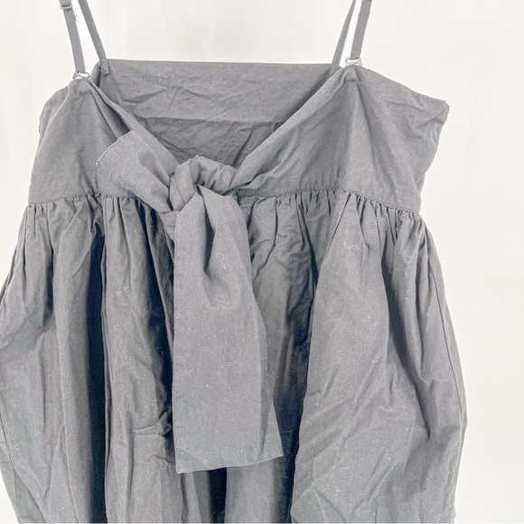 ASOS DESIGN bandeau double layer tie back mini sundress with detachable straps - Picture 6 of 8